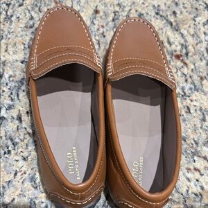 Polo by Ralph Lauren Kids Tan Moccasins